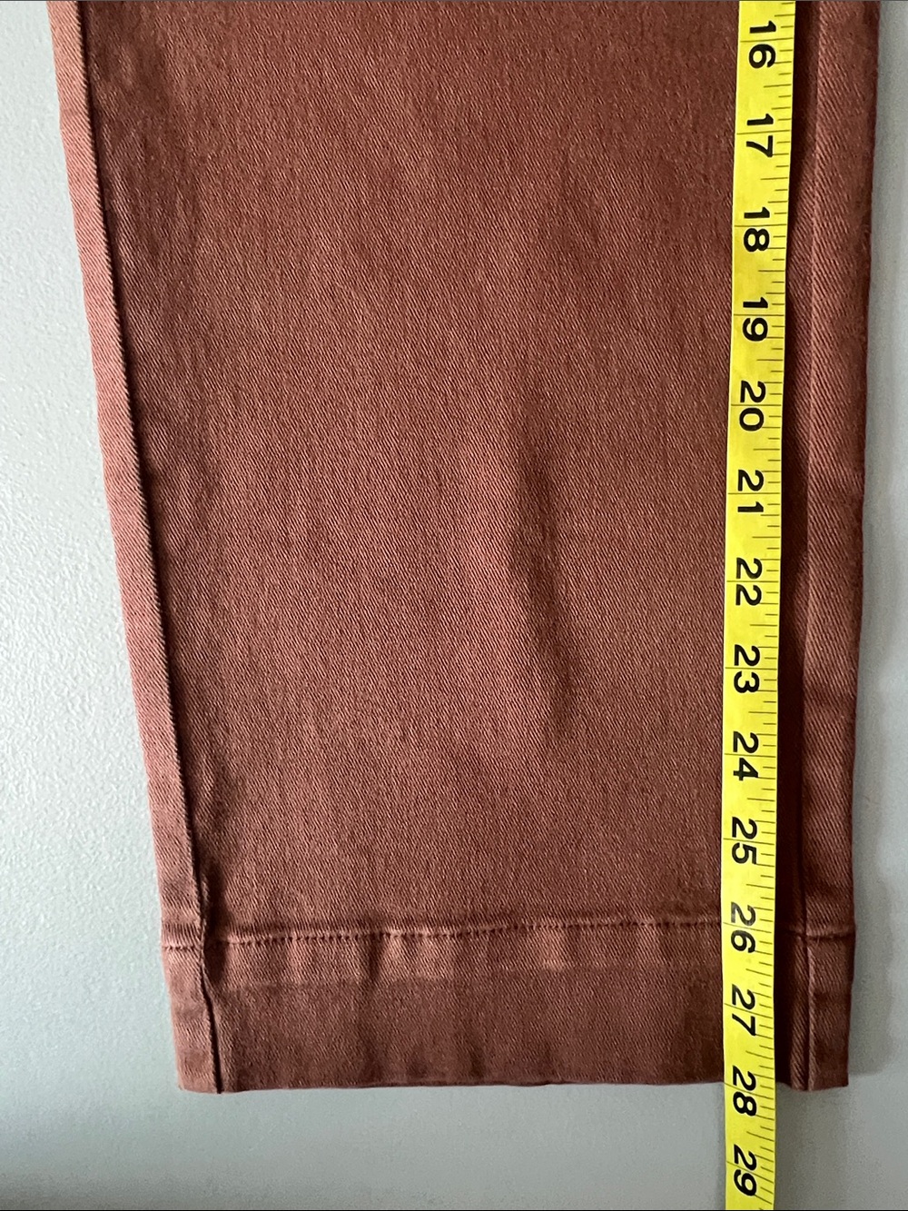 New Everlane THE UTILITY STRAIGHT-LEG PANT in Rosewood Size 6L - Picture 8 of 14